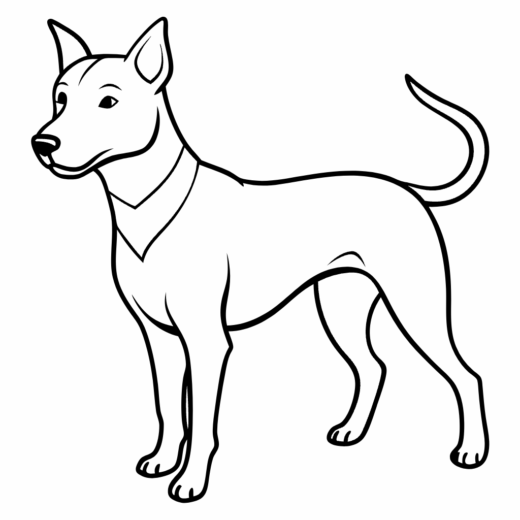 Dog Coloring Pages, Dog Coloring Page, Fun Kids Coloring, Free Printable Coloring Pages, Download and Print